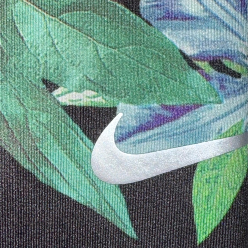 Nike Floral 7/8 High Rise Tights Size Small Like New Excellent Condition - Picture 5 of 8